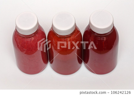Red Berries Juice Bottles 106242126