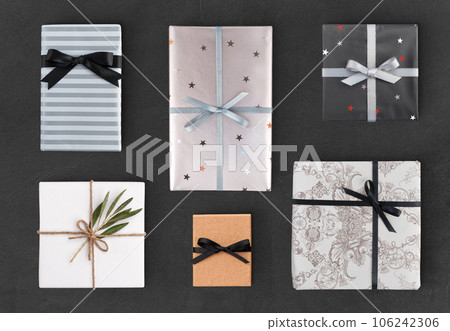Christmas and New Year holiday set gift boxes Christmas and New Year holiday set gift boxes 106242306