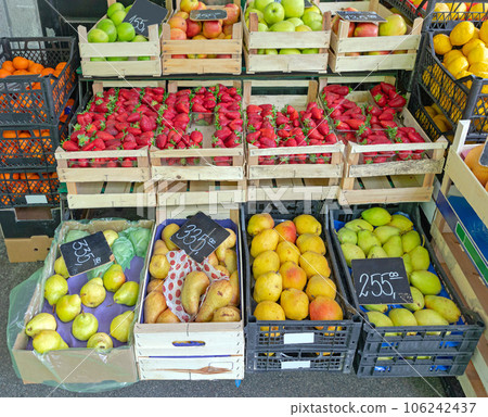 Strawberry Apple Fruits Strawberry Apple Fruits 106242437