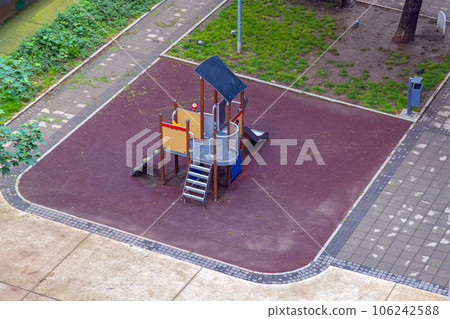 Playground Aerial View Playground Aerial View 106242588