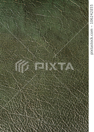 Leather green 106242855