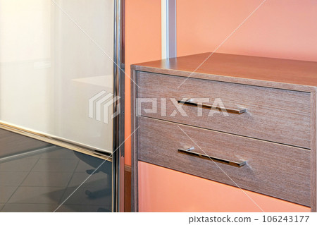 Shelves in closet 106243177