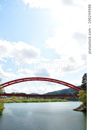 Tadami River and Zuikoji Bridge (Fukushima Prefecture) Tadami River and Zuikoji Bridge (Fukushima Prefecture) 106244986