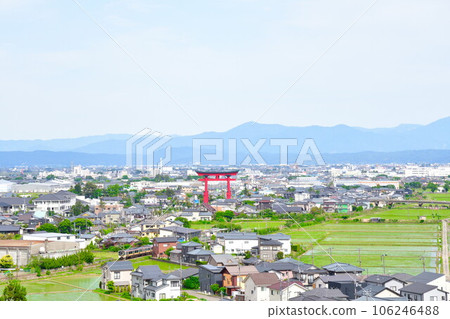 大鳥居彌彥遠景(新潟縣) 大鳥居彌彥遠景(新潟縣) 106246488