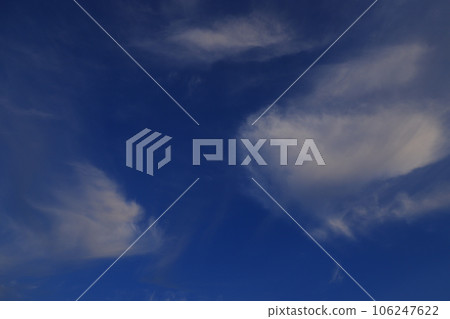 White clouds in blue sky White clouds in blue sky 106247622