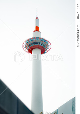 Kyoto Tower taken with an old lens Kyoto Tower taken with an old lens 106249456