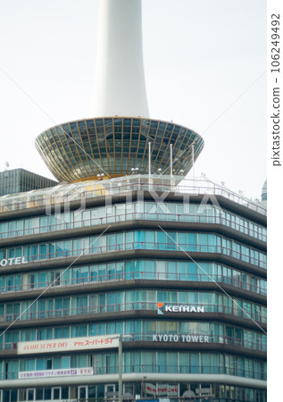 用舊鏡頭拍攝的京都塔 106249492