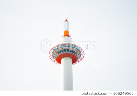 用舊鏡頭拍攝的京都塔 用舊鏡頭拍攝的京都塔 106249503