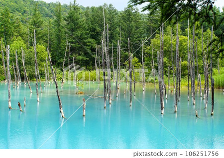 Blue Pond Biei Shirogane Onsen Blue Pond Biei Shirogane Onsen 106251756