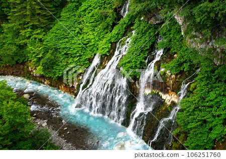 白金瀑布 美瑛白金溫泉 106251760