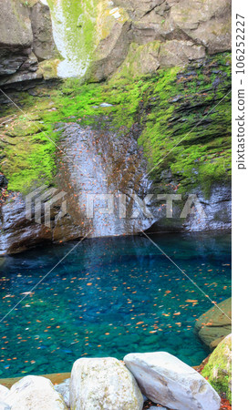 Mysterious unexplored waterfall 106252227