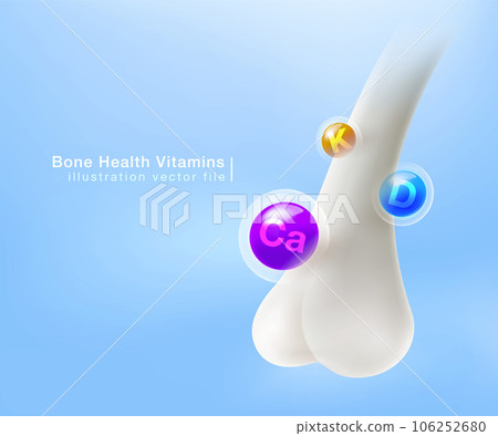Nourish bones with nutrition and Vitamin Nourish bones with nutrition and Vitamin 106252680