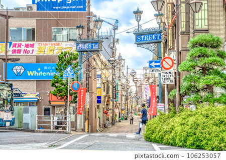 千葉縣市川市街景 市川站 千葉縣市川市街景 市川站 106253057