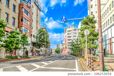 千葉縣市川市街景 市川站 千葉縣市川市街景 市川站 106253058