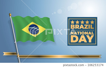 Brazil National Day, celebration template banner Brazil National Day, celebration template banner 106253174