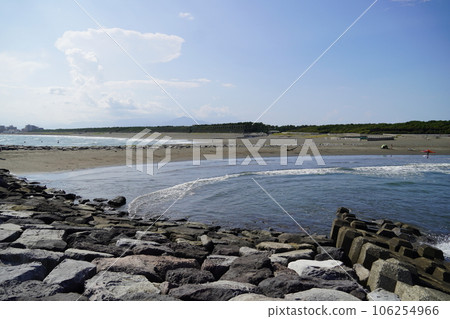 仲夏茅崎海灘 藍天大海 106254966