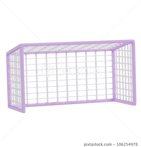 3d Sports goal illustration 106254978