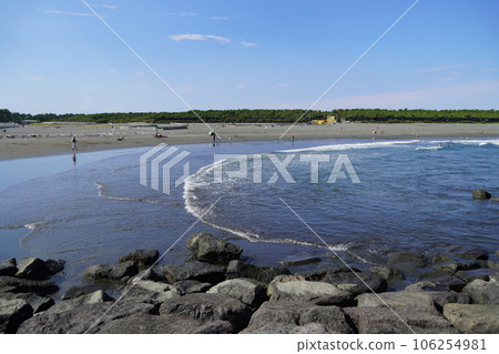 仲夏茅崎海灘 藍天大海 仲夏茅崎海灘 藍天大海 106254981