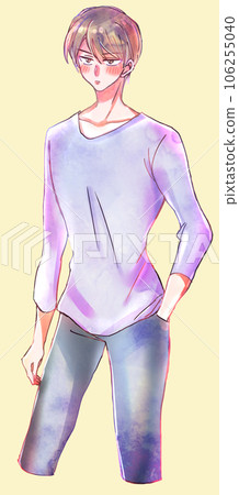 脾氣暴躁的男人臉紅了 脾氣暴躁的男人臉紅了 106255040