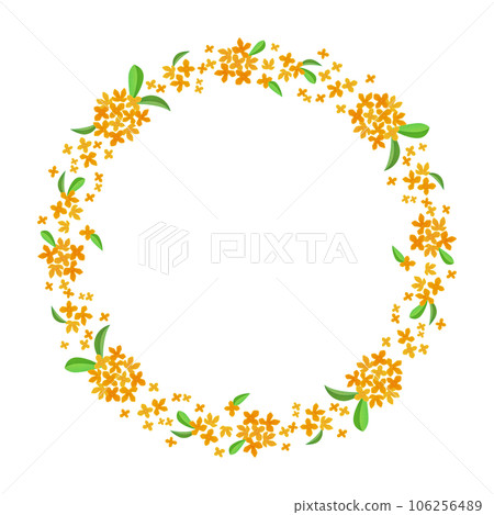 Kanagi wreath Katsura autumn frame Kanagi wreath Katsura autumn frame 106256489