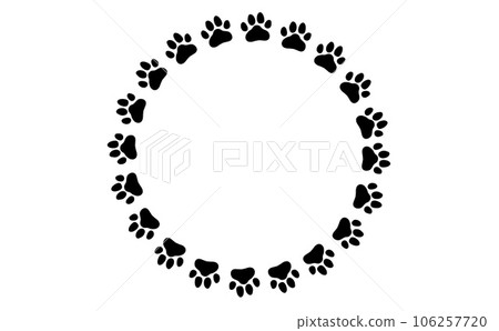 Dog paw frame part 4 106257720