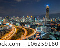 beautiful sunset of the Metropolitan Bangkok City downtown cityscape urban skyline  Thailand in December 2017 - Cityscape Bangkok city Thailand 106259180