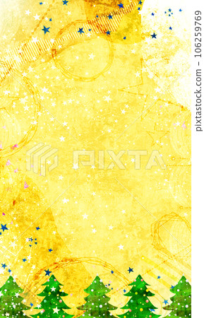 聖誕節背景材料黃色 106259769