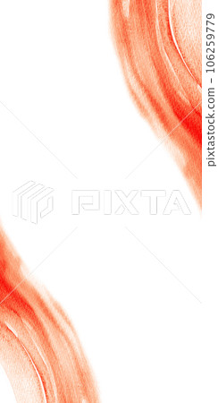 Red streamline background material watercolor texture Red streamline background material watercolor texture 106259779