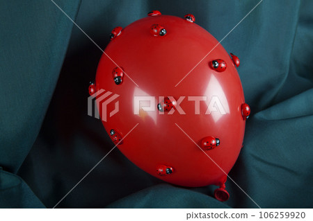 invasion red balloon ladybug invasion red balloon ladybug 106259920