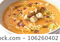 salmorejo typical food from Spain made with tomato 106260402