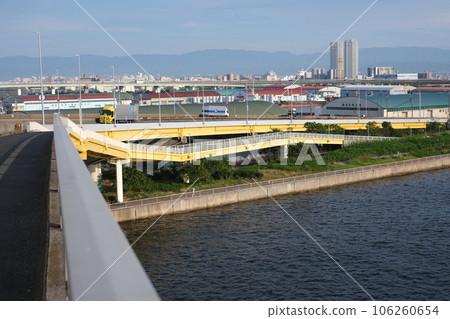 View of Komatsu Wharf seen from Ohashi 106260654