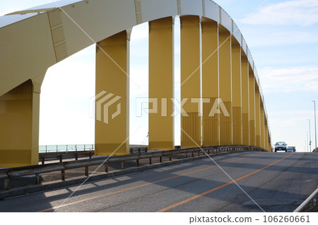 泉大津橋黃昏景色 泉大津橋黃昏景色 106260661