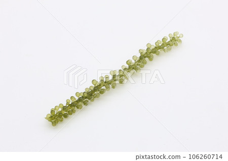 白色背景上的一顆海葡萄 106260714
