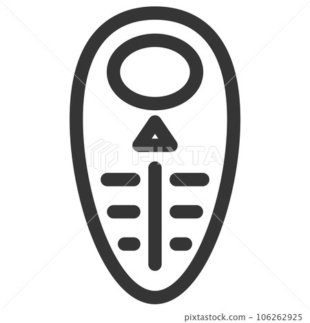 露營相關線描單品圖標睡袋 露營相關線描單品圖標睡袋 106262925