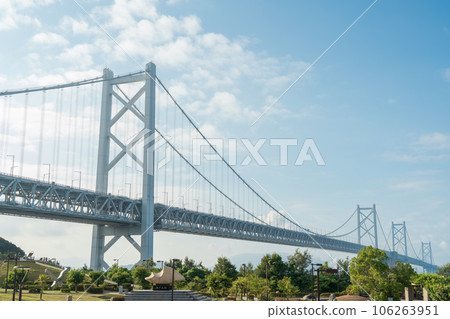 橫跨大海的瀨戶大橋 橫跨大海的瀨戶大橋 106263951