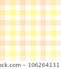 Yellow and Orange Color Plaid pattern 106264131