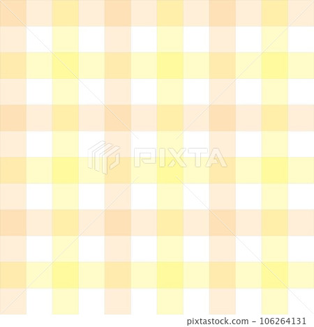 Yellow and Orange Color Plaid pattern 106264131