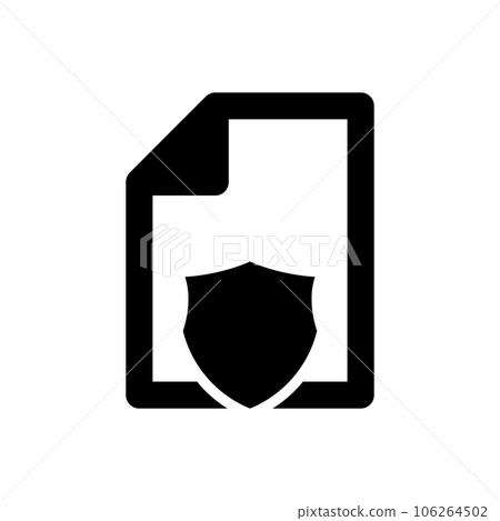Safe document icon 106264502