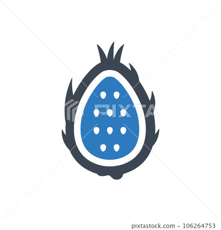 Dragon fruits icon Dragon fruits icon 106264753