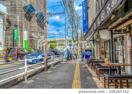 Cityscape of Funabashi City, Chiba Prefecture Nishi-Funabashi Station 106265102