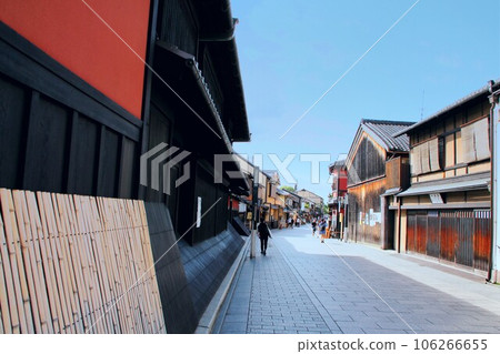 京都街景、花見小路、一力亭、一力亭停車場等 106266655