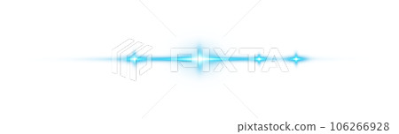 Blue horizontal lens flares. Laser beams, horizontal light rays. Beautiful light flares. Glowing streaks on transparent background. PNG. Blue horizontal lens flares. Laser beams, horizontal light rays. Beautiful light flares. Glowing streaks on transparent background. PNG. 106266928