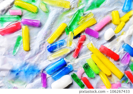 Colorful ice ice stick background material texture image material 106267433
