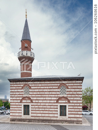 Selman Aga Mosque, an ottoman era historical mosque located in Mimar Sinan neighborhood, Uskudar Istanbul, Turkiye 106268616