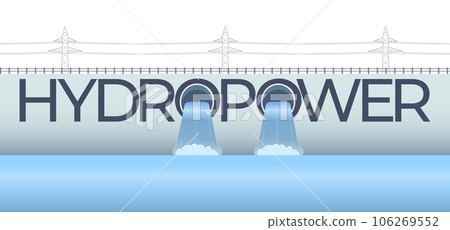 Hydro Station Text Banner 106269552