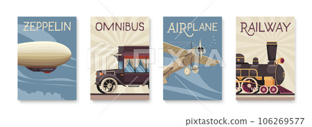 Passenger Carriage Poster Set 106269577