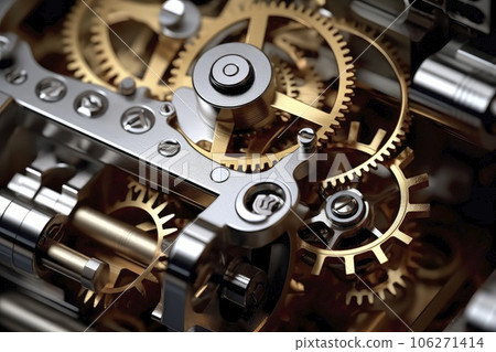 Cogwheel for science experiment presentation. Futuristic high tech. Cogwheel for science experiment presentation. Futuristic high tech. 106271414