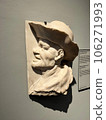 Amsterdam, Netherlands. August 11, 2023.Sculpture in stone of Michiel de Ruyter. 106271993