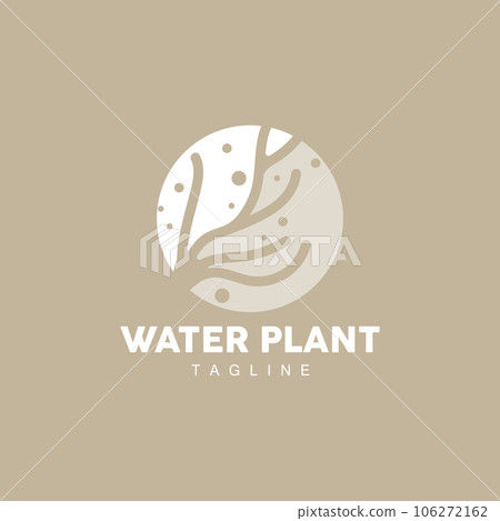 Coral Logo, Marine Plant Design Place Marine Animal, Seaweed Sea Vector Coral Logo, Marine Plant Design Place Marine Animal, Seaweed Sea Vector 106272162