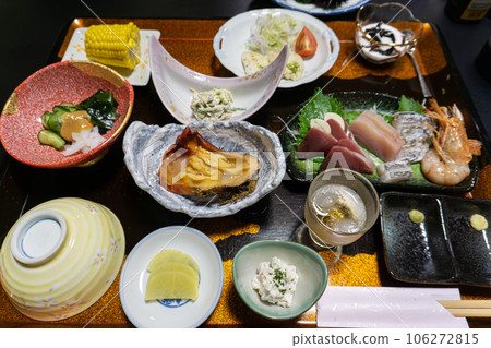Sea squirt sashimi Sea squirt sashimi 106272815